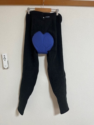 モンベル mont-bell サイクルタイツ メンズ Lブラック