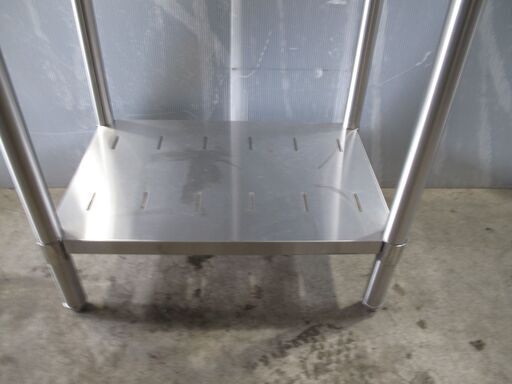 【札幌】マルゼン　厨房作業台　BW-064N　600×450×800㎜　中古品