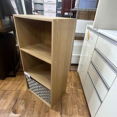 【リサイクルショップどりーむ鹿大前店】No.1146　カラーボックス　収納家具　便利品　カゴ付き　の画像