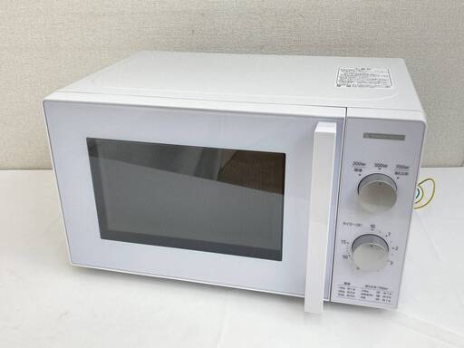 【決まりました】JT562(O) YAMADA ヤマダ 単機能 電子レンジ YMW-M17JW5 2023年製 50Hz専用 東日本 白 ターンテーブル 通電動作確認済み 中古現状品現地引き取りのみ