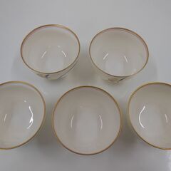 No,441　香蘭社　湯呑み5客セット（木箱付き）の画像