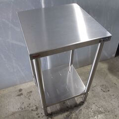 【札幌】マルゼン　厨房作業台　BW-044N　450×450×800㎜　中古品の画像