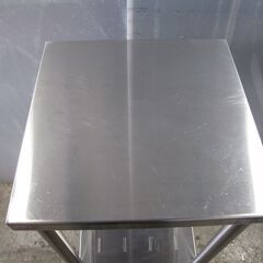 【札幌】マルゼン　厨房作業台　BW-044N　450×450×800㎜　中古品の画像