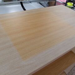キャビネット 引出し付き 幅80.5cm  収納家具 ナチュラルブラウン 札幌市北区屯田店の画像