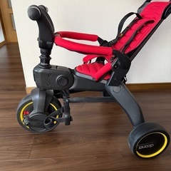 最終お値下げdoona 折り畳み三輪車 LIKI trikeリキトライク 美品赤