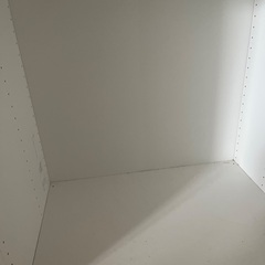 扉付き3段のラックIKEA大きめの収納の画像