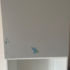 扉付き3段のラックIKEA大きめの収納の画像