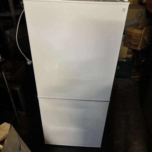2ドア冷蔵庫Nグラシア　冷凍冷蔵庫　NTR-106WH　