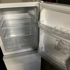 2ドア冷蔵庫Nグラシア　冷凍冷蔵庫　NTR-106WH　の画像