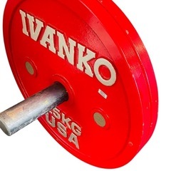 Ivanko イバンコ　 パワーリフティングプレート　25kg 2枚の画像