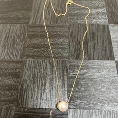 ミキモトアコヤ一粒ネックレス18k