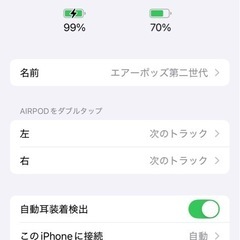 訳あり品　エアーポッズ　第二世代の画像