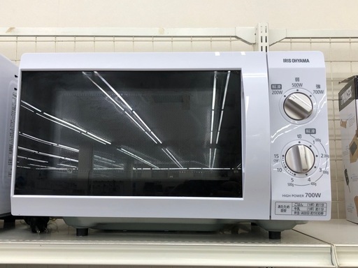 ★ジモティー割引有★電子レンジ/アイリスオーヤマ/IMB-F184-6-WPG/2021年製/中古品