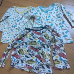 長袖男の子肌着95,100まとめて6枚の画像