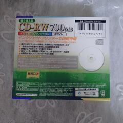 【新品】maxell　CD-RW 700MB 10枚の画像