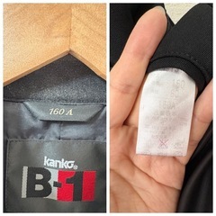 中古　男子学ラン　上着➡︎160A ズボン➡︎67㌢の画像