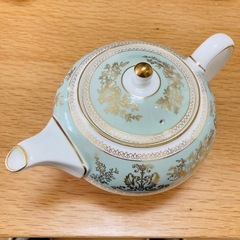 ウエッジウッド コロンビアセージ グリーン ティーポットLサイズ
