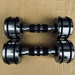 クロームダンベル　4Kg 2個セットの画像