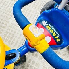【半額】ミッキー 三輪車 青系 幼児用の画像