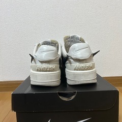 【NIKEスニーカー】AIR FORCE 1 × AMBUSH 24cm 美品の画像