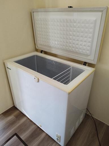 冷凍庫 レマコム 室内保管 中古品 動作確認済 210L 100V 省エネ 140〜156W
