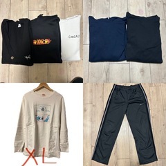 ※24点セット ライトアウター セーター スウェット パーカー カーディガン パンツ類の画像