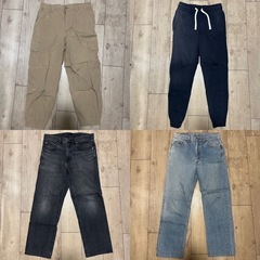 ※24点セット ライトアウター セーター スウェット パーカー カーディガン パンツ類の画像