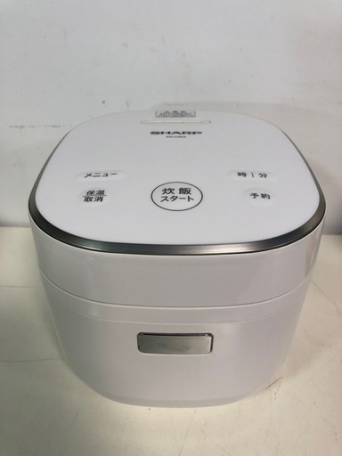 天)211.SHARP ジャー炊飯器　3合　KS-C5E2-W