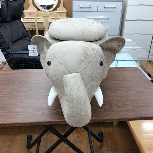 アニマルスツール収納付き　　チェア