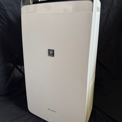 シャープ 除湿機 衣類乾燥 プラズマクラスター 12L 2019年モデル ホワイト CV-J120Wの画像