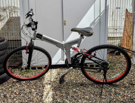 シボレー CHEVROLET マウンテンバイク 26インチ 折りたたみ式自転車