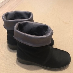 (中古/美品) GORE-TEX レインシューズ23.5㌢の画像