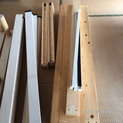 ダブルベッドフレーム