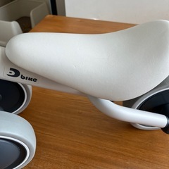 （交渉中）ディーバイクミニ　三輪車　D bike mini 白　ホワイトの画像