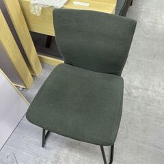 ニトリ 食卓イス ソフト ダイニングチェア グリーン 椅子 チェア 札幌市手稲区の画像