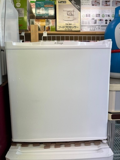 a-stage 21年　1ドア冷蔵庫46L　整理番号A9