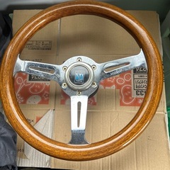 MIDSHIP ステアリングホイール ウッド製
