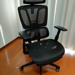 リクライニングオフィスチェア(OC701 BK)　ニトリ