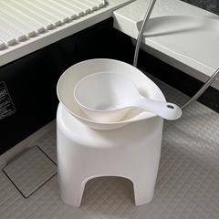 お風呂3点セット　湯おけ　手おけ　お風呂の椅子の画像