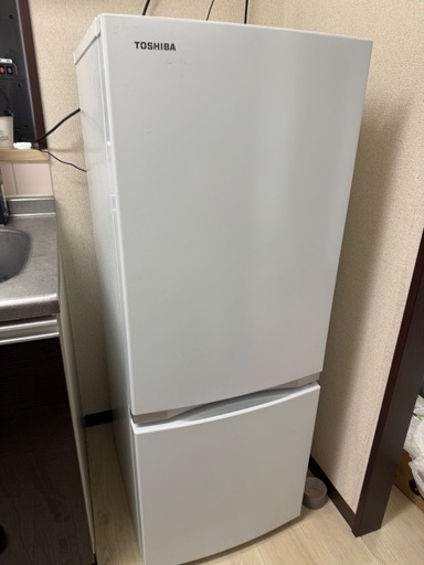 TOSHIBA 2ドア冷蔵庫