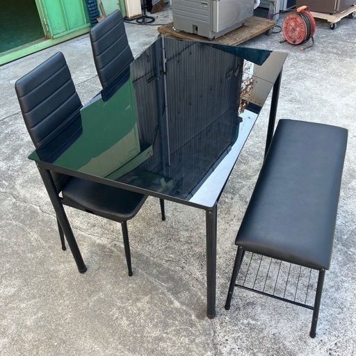 ダイニングテーブルセット　ダイニングセット　テーブル　机　チェア　椅子　イス　家具【横120縦75高77cm】