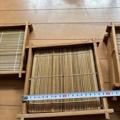値下げざるそば竹容器、5枚の画像