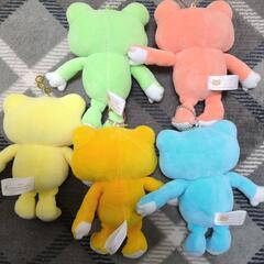 カエルのぬいぐるみチェーン付の画像