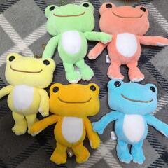 カエルのぬいぐるみチェーン付