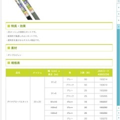 網戸交換用防虫ネットの画像