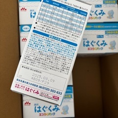 【0ヶ月～12ヶ月頃】森永乳業 はぐくみエコらくパック つめかえ...