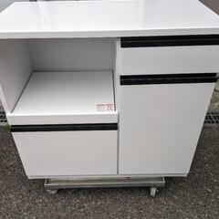 キッチンボード　レンジ台　ホワイト