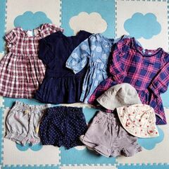 サイズ80　子ども服(女児用)　GAP(babyGAP)　まとめての画像