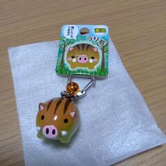 値下げ新品蓄光ウリ坊キーホルダーの画像