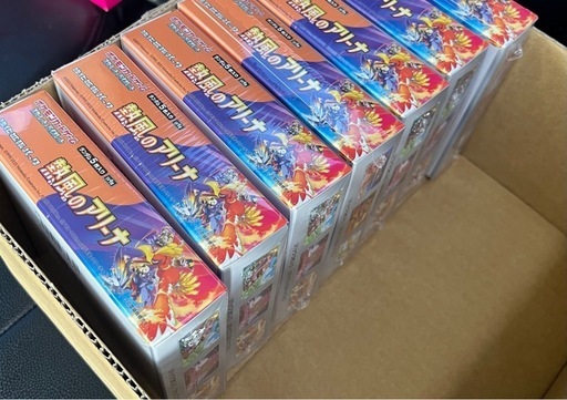 熱風のアリーナ　シュリンク付き6box